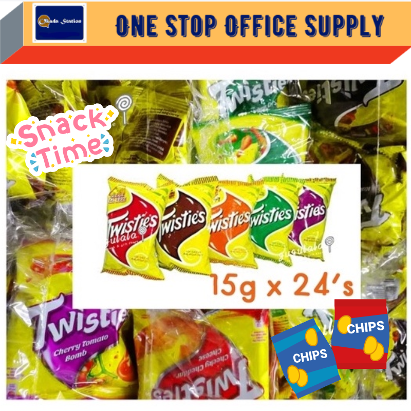 Twisties 15g x 24 packets /TWISTIES / SNACKS