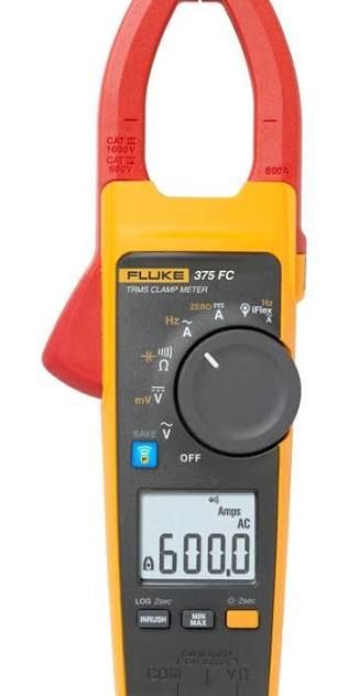 Fluke 375 600A TRMS AC/DC CLAMP