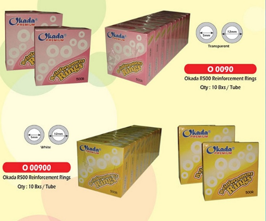 REINFORCEMENT RING (WHITE) (TRANPARENT) / Okada / Okada R500 / Reinforcement Ring / Transparent / white