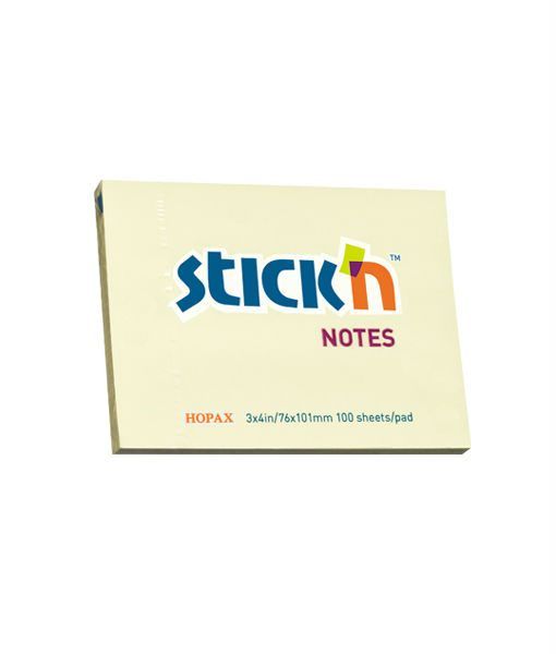 HOPAX STICK ON NOTES 3″ X 4″
