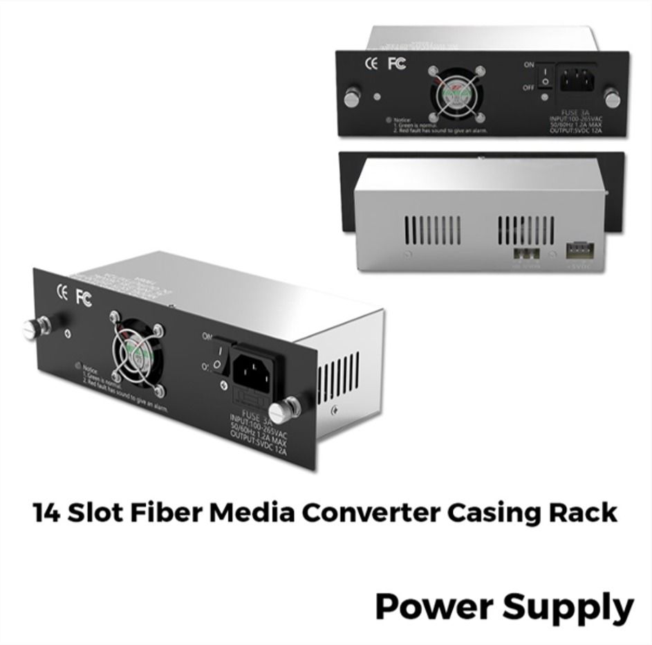 FIBER MEDIA CONVERTER POWER SUPPLY
