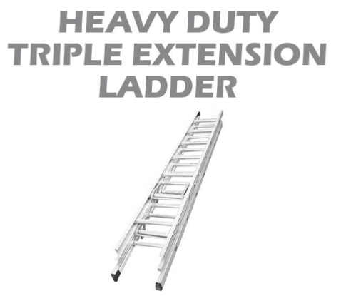 EVERLAS HEAVY DUTY TRIPLE EXTENSION LADDER ET SERIES