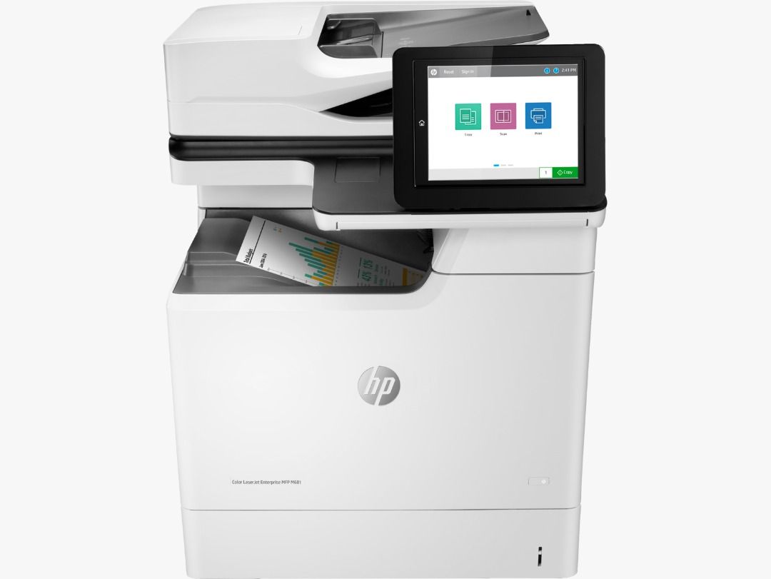 Genuine Malaysia HP Warranty - HP Color LaserJet Enterprise MFP M681dh