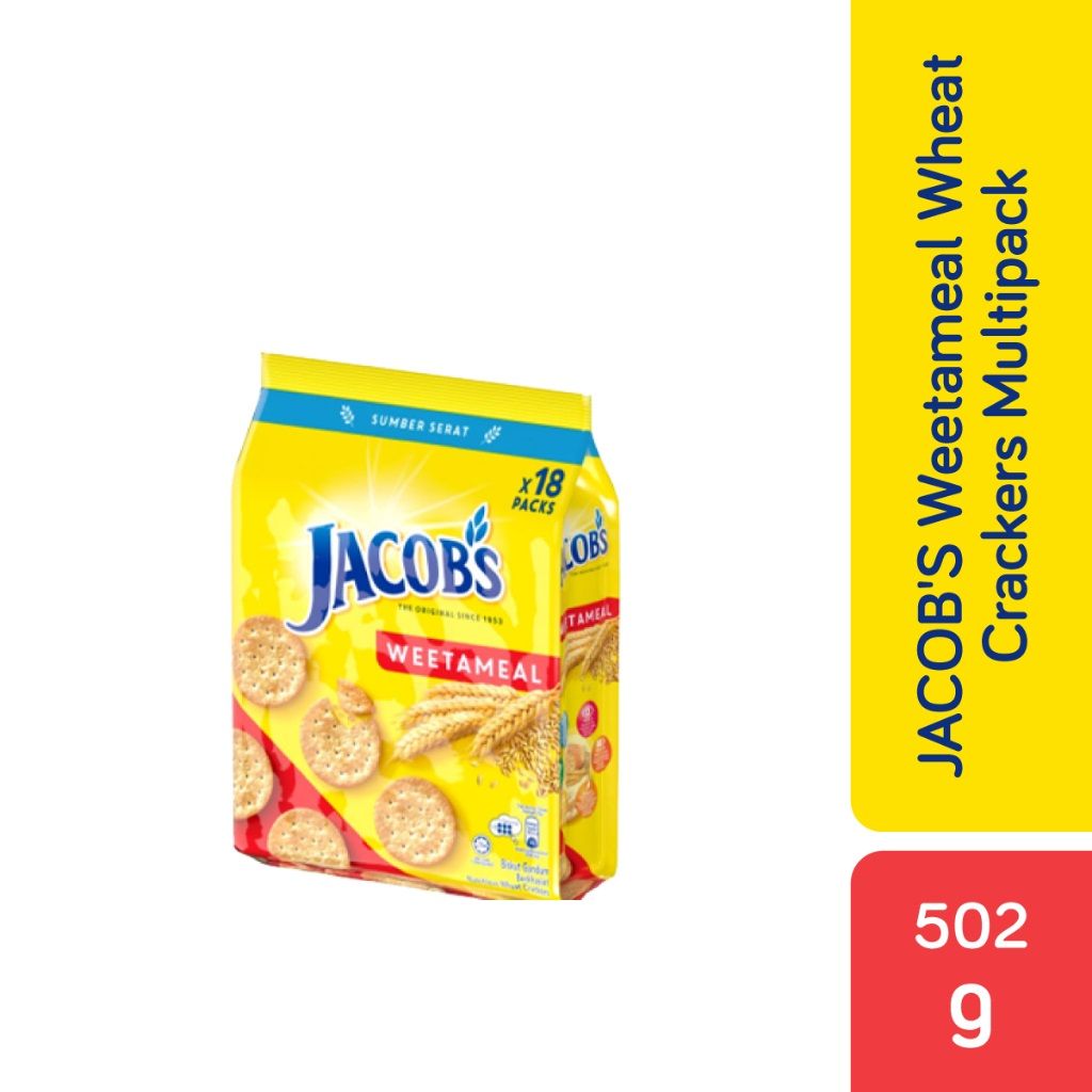 Jacob's Multipack Weetameal 502g (18 Packs)