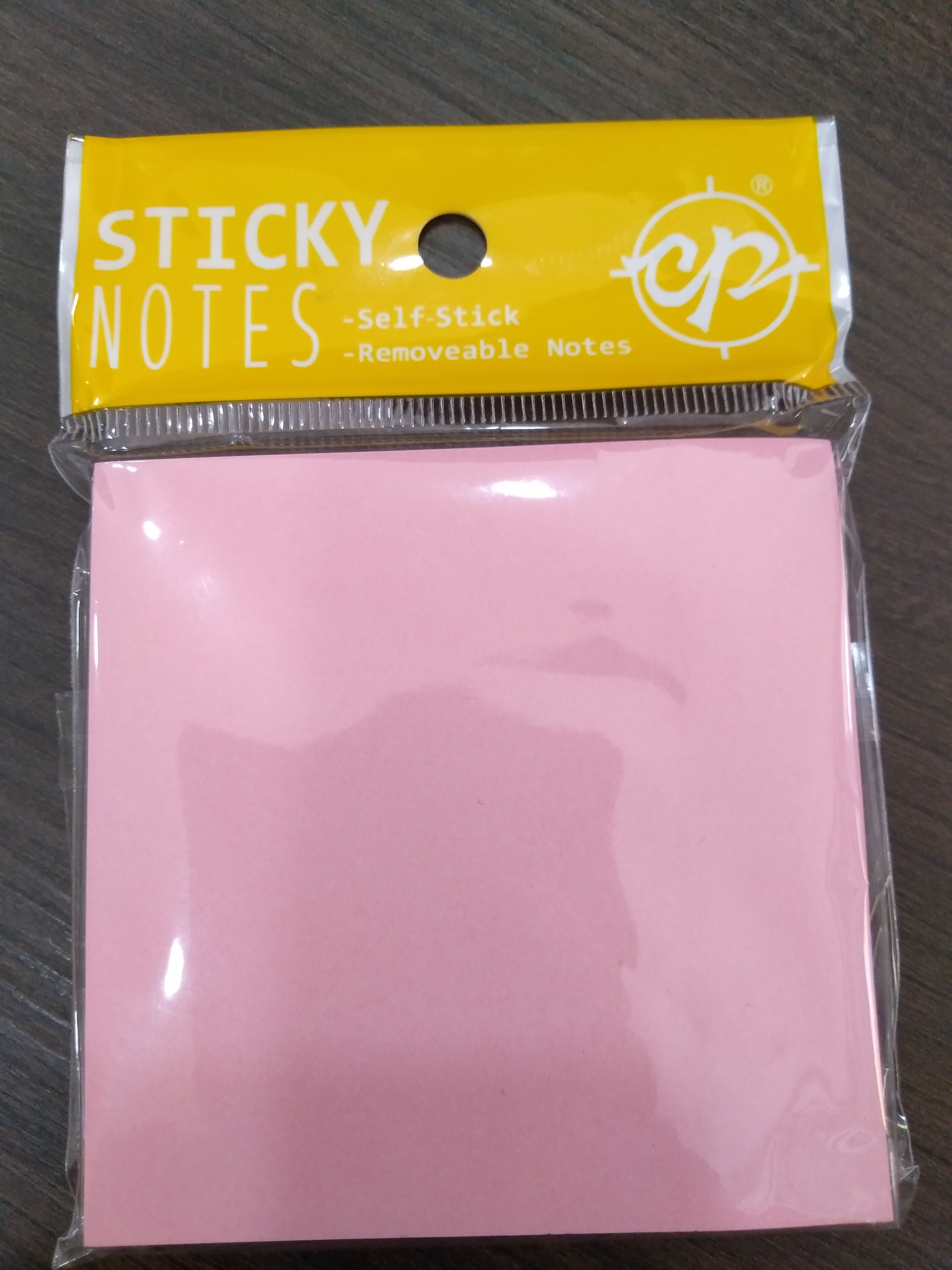STICKY NOTE CP 3 X 3 - PINK (LIGHT COLOUR)