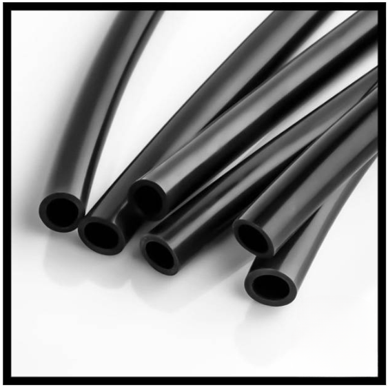 BLACK PTFE TUBE TUBE BLACK PLASTIC CHEMICAL RESISTANCE HOSE (PT-TUBE-BLACK)