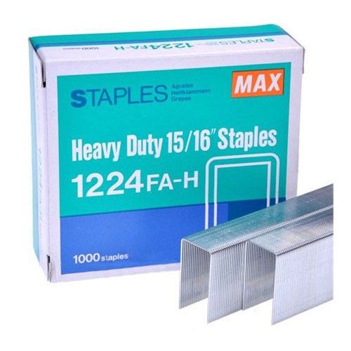 Max Staples Heavy Duty 23/24 - 1224 FA-H ( 10pack/box)