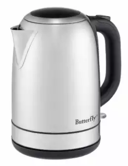 Butterfly Electric Kettle BJK-3832S (1.2L) Seamless SUS304 Stainless Steel Inner Pot