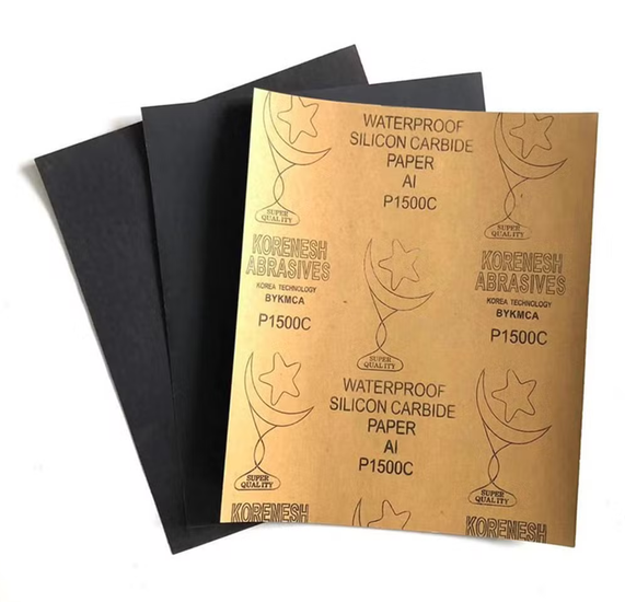 Sandpaper Sheet (A4) # GRIT P60 - P2000 # RS2000 (KTT : 1 Paket @ 10 Keping )