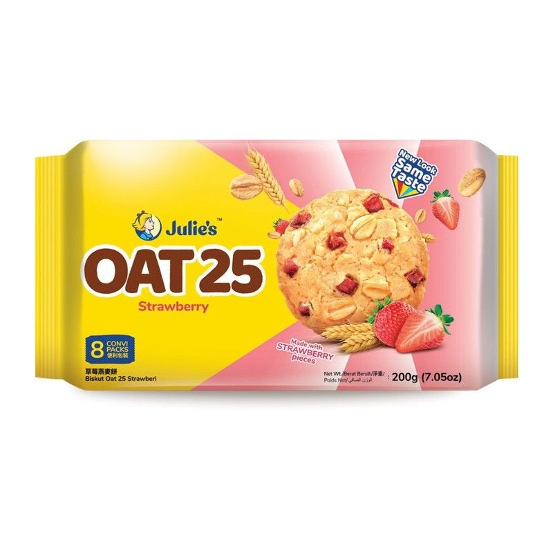 Julie's Oat 25 Strawberry 200g