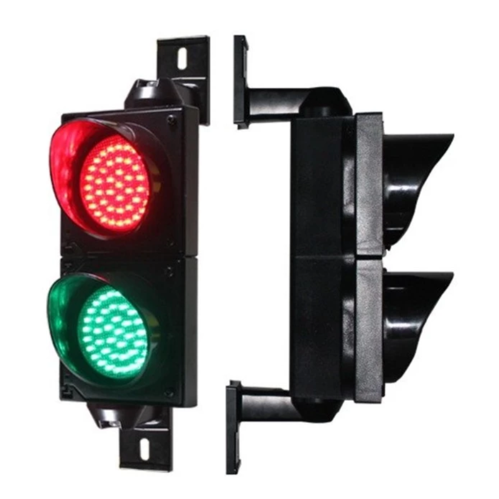 MAG Two Way Traffic Light 220VAC Red Green Signal for Barrier Gate Guardhouse Weatherproof TL100