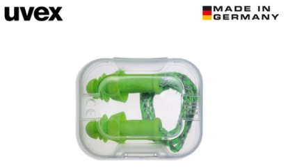 UVEX whisper+ in earplug box, 27dB 2111238 HEARING PROTECTION