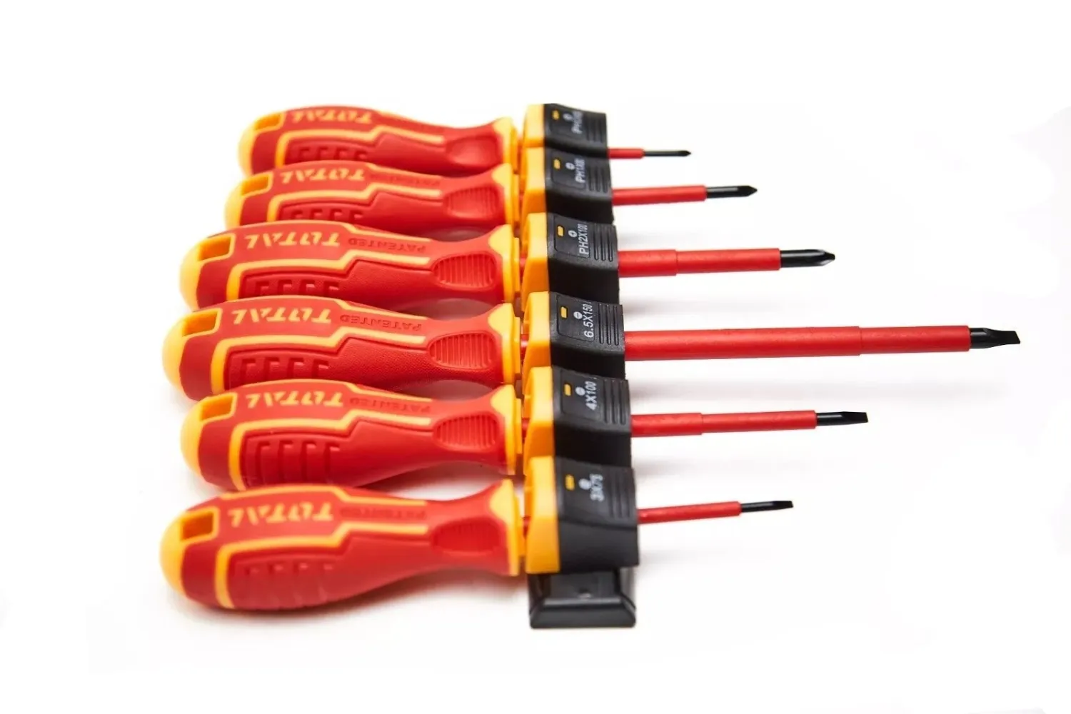 TOTAL THTIS566 1000V 6 Pcs Insulated Screwdriver Set