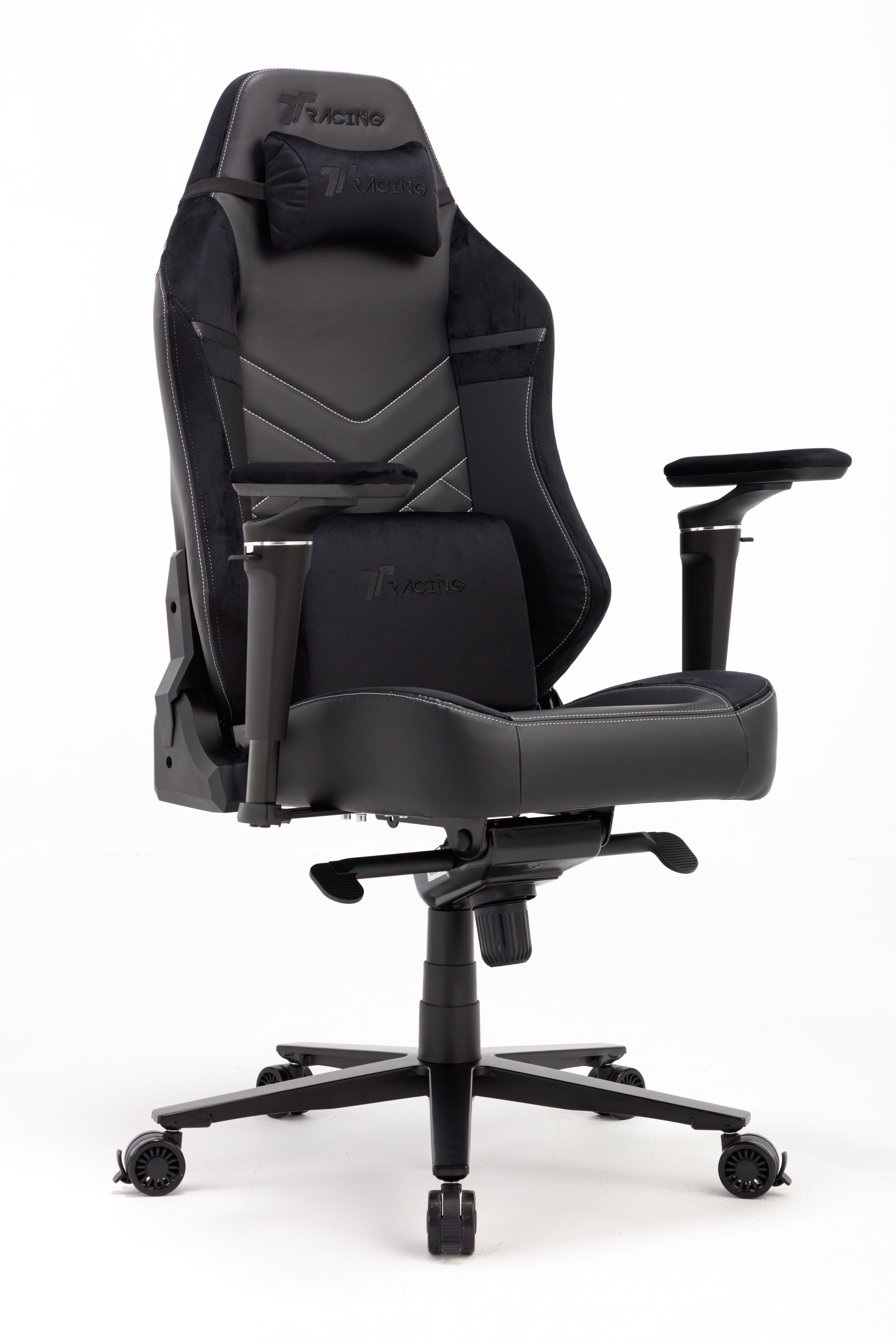 TTRacing Maxx Gaming Chair - Midnight Stealth 5D Armrest