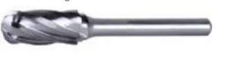 Temotuf Carbide Burr - C1020 Special Aluma Cut Cylindrical Ball Nose