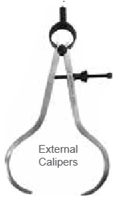 Temo 150mm/6" External Spring Caliper