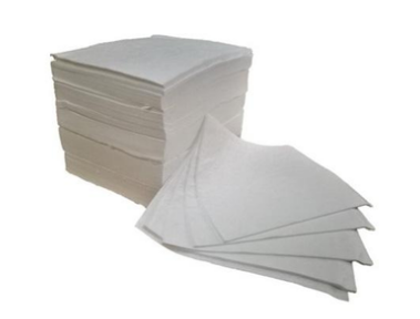 *Crisben OPC 100 Oil Pads Non Woven 40CMX50CM White (100PCS/PKT)