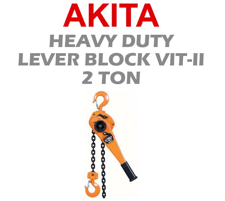 AKITA HEAVY DUTY LEVER BLOCK VIT-II TYPE 2 TON