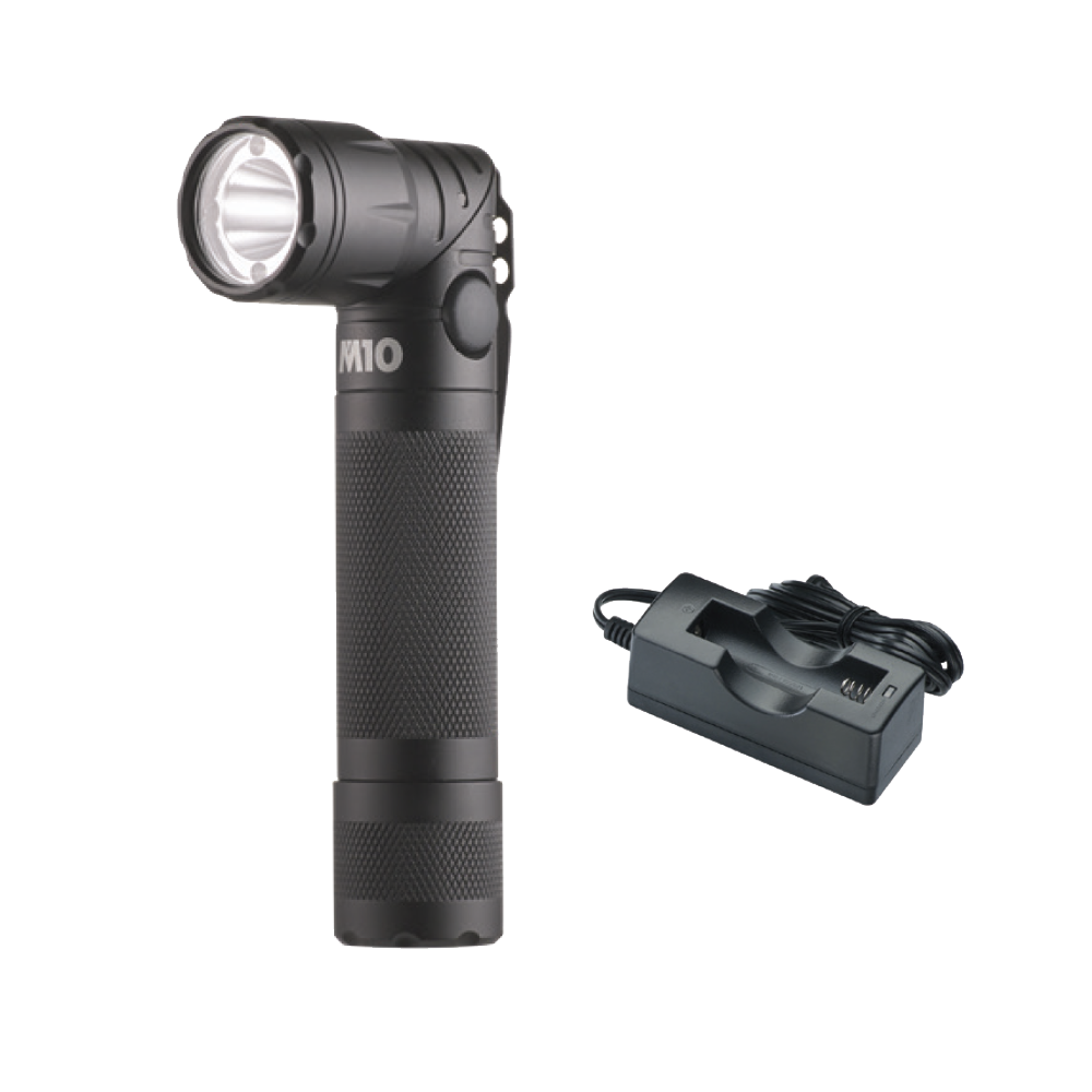 M10 Rechargeable Swivel Head 5W LED L-Torch : LE-286