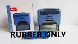 Replacement of Rubber for Self-Inking Stamp Shiny