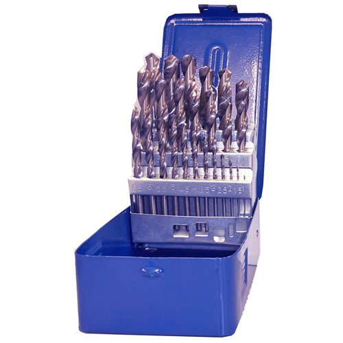 G-TECH HSS Drill Set, Half Ground Bright Finish, Fractional Size (S29) 29-PC