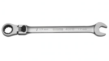 Sata XL LOCKING FLEX HEAD RATCHETING WRENCH 22MM