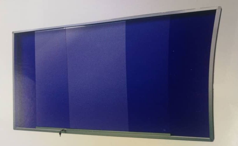 WOS Notice Board Glass Door with lock S 8` x 4` (PC)