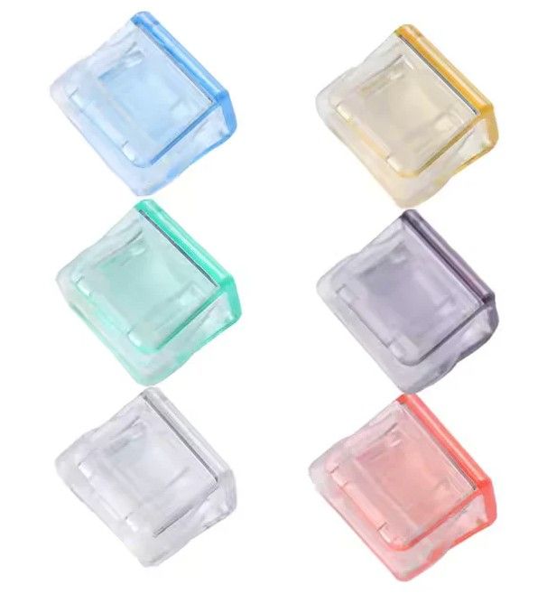 MINI PLASTIC COLORED PAPER CLIP - CANDY FUN MEETS FUNCTION! (20PCS/BOX)