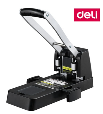 DELI HEAVY DUTY 2 HOLE PUNCHER 150 PAGES 0150