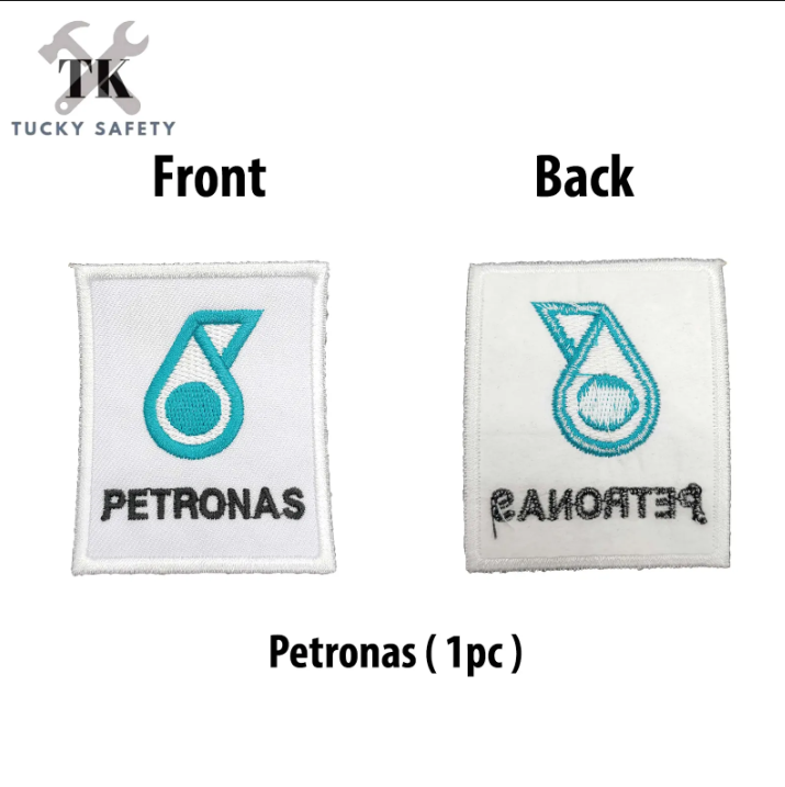 Embroidery Flag Embroidery Logo Badges Flag Malaysia State Flag / Bendera Malaysia Bendera Johor Safety First Petronas 472372-PETRONAS