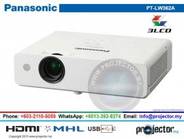 PANASONIC PT-LW362A WXGA 3600 LUMENS PROJECTOR