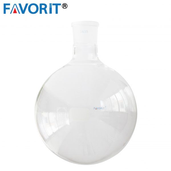 FAVORIT *FAVORIT Flask, Round Bottom, Short Neck 2000ml