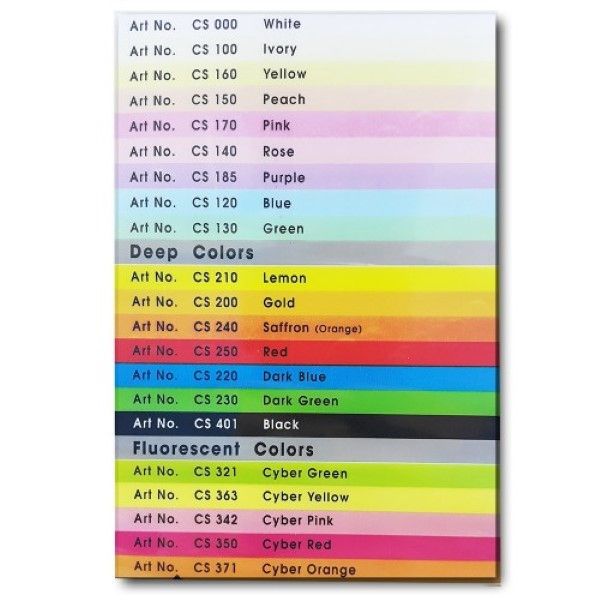 A4 colour paper