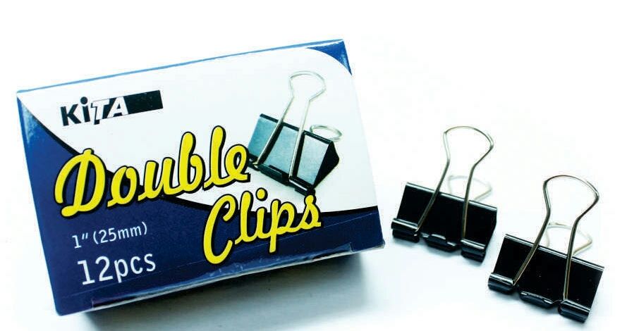 DOUBLE CLIP KITA 25MM