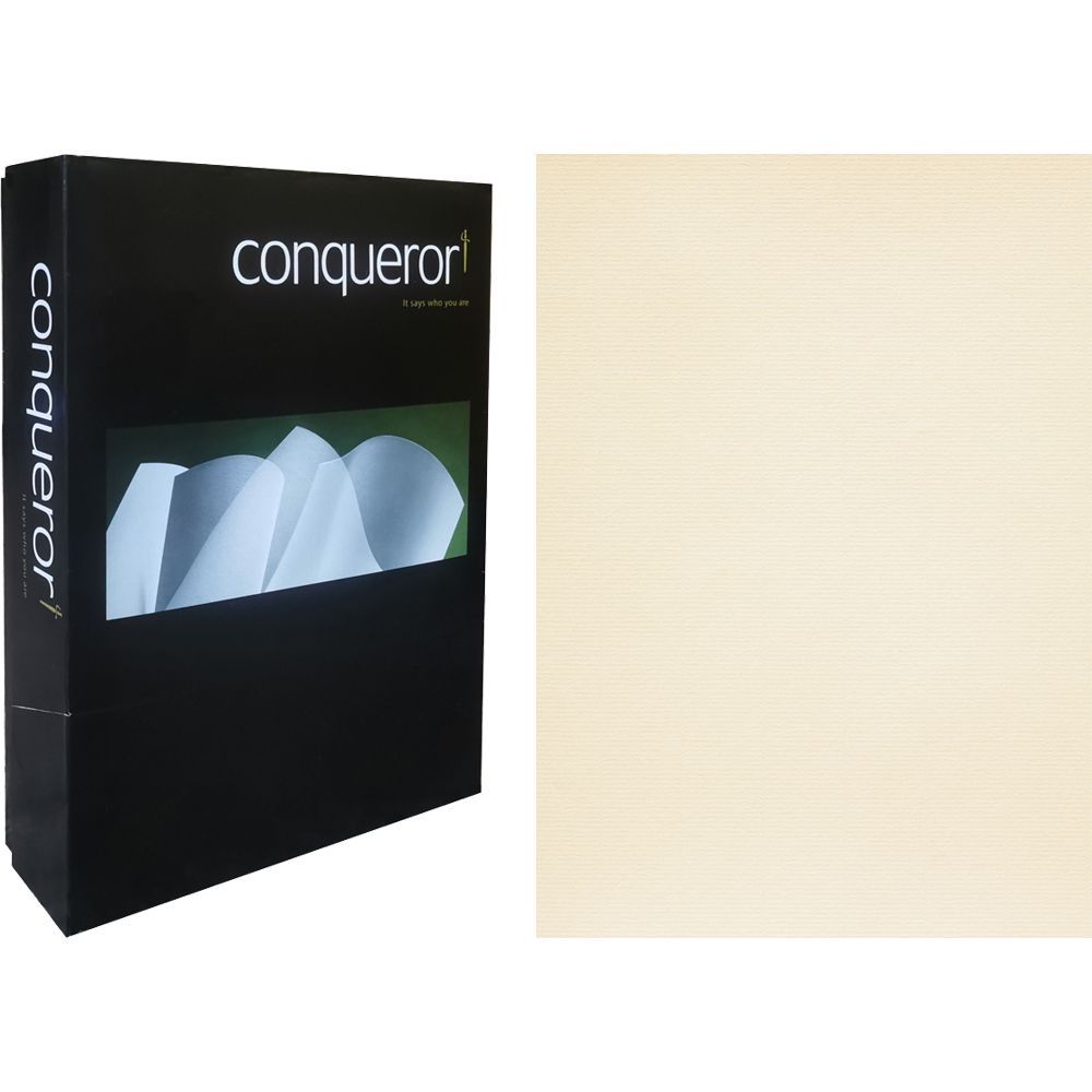 Conqueror Paper Cream laid 100gsm