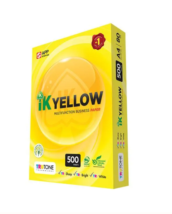 A4 80g IK Yellow 500's