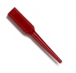 Fluke PJKPL 3560-2 Banana Plug Test Adapter With .040 Socket, Red