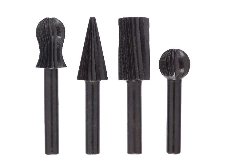 BOSCH 4-PIECE FREEHAND ROUTER BIT SET 13 MM (1609200314)