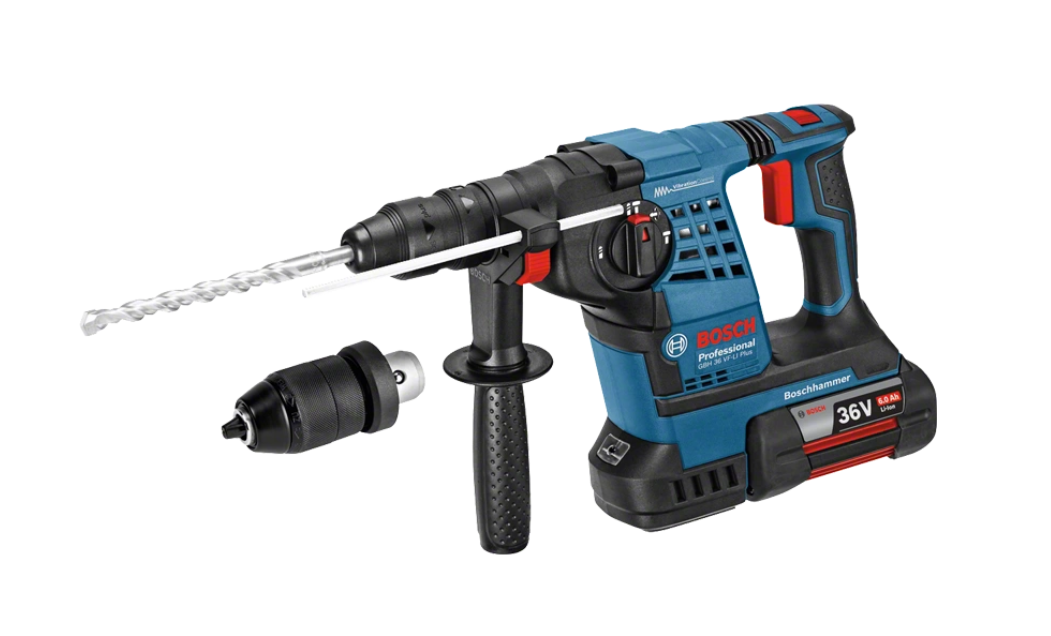 BOSCH CORDLESS ROTARY HAMMER GBH 36 V-LI PLUS