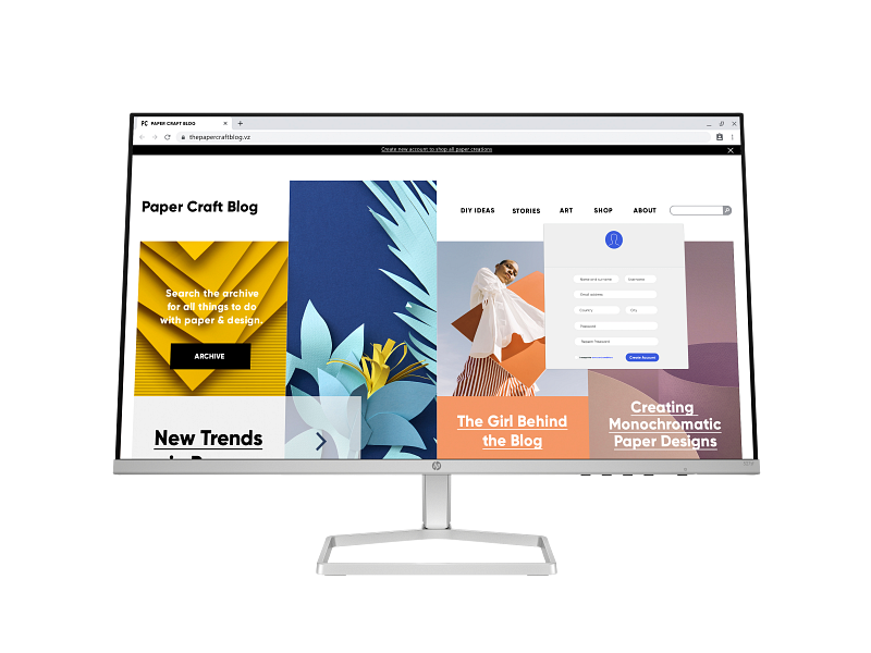 HP Series 5 27" FHD IPS Monitor - 527sf (94F45AA)