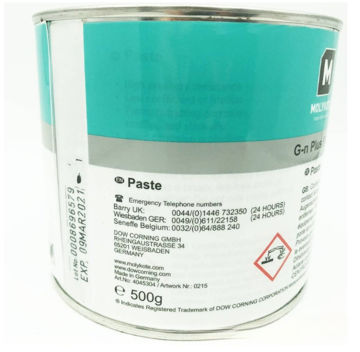 MOLYKOYE G-N PLUS PASTE 500G BY DOW CORNING DC-GNPLUS-500