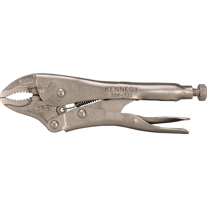 Kennedy ` Kennedy 255mm, Locking Pliers, Jaw Curved - KEN5587230K