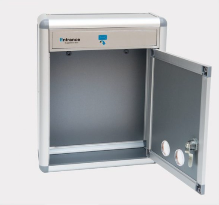 Suggestion Box For Letter & Mail / Aluminium Peti Cadangan Bertulis / Peti Surat (26x13x34)cm