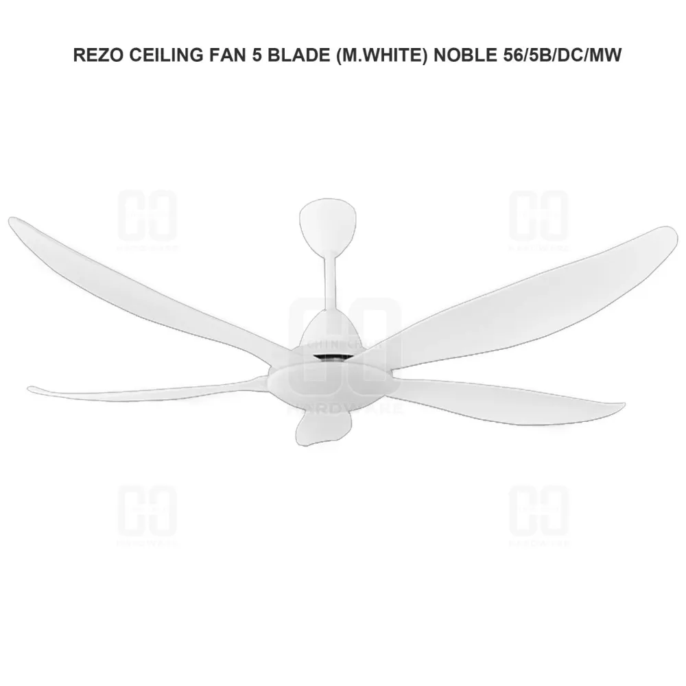 REZO NOBLE 56/5B/DC Ceiling Fan Remote Control 5 Speed 5 ABS Blades