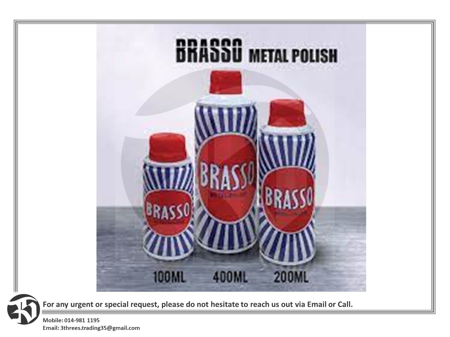 Brasso Metal Polish