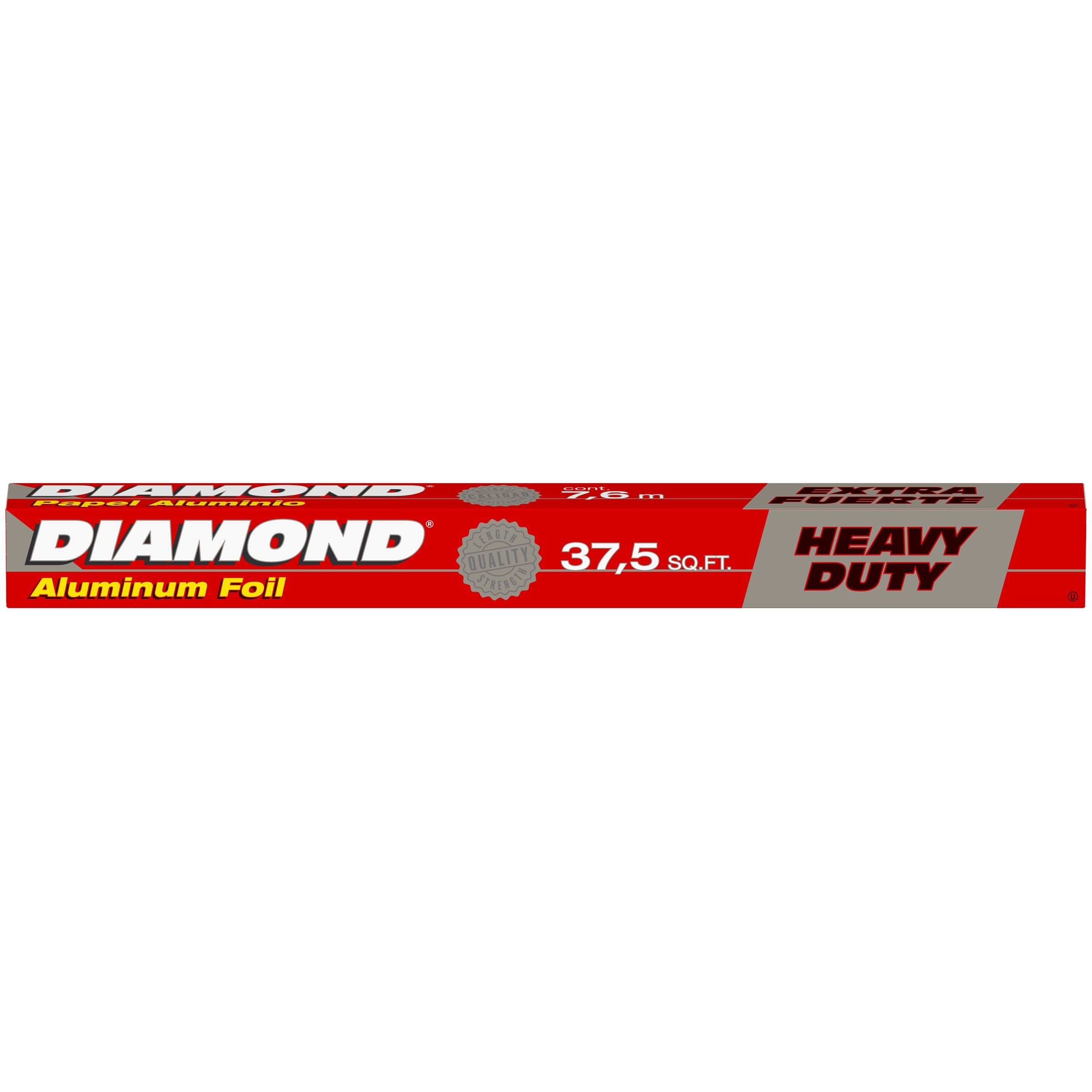 Aluminium Foil Heavy Duty 37.5SF/7.6M DIAMOND