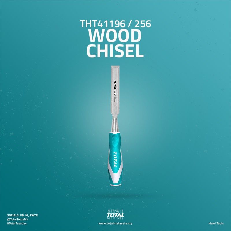 TOTAL WOOD CHISEL THT41196/THT41256