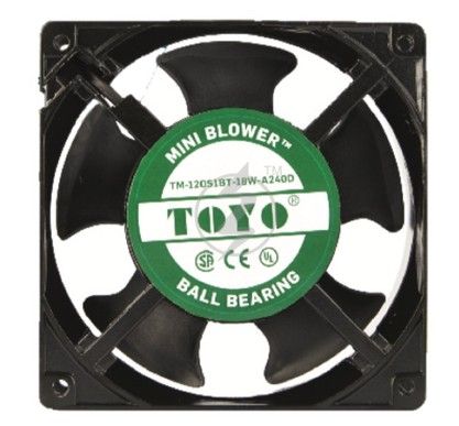 TOYO COOLING BLOWER FAN 4" BALL BEARING 240VAC