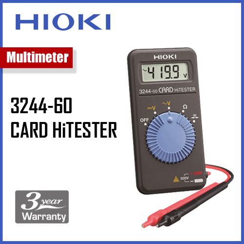 HIOKI 3244-60 POCKET SIZE MULTIMETER