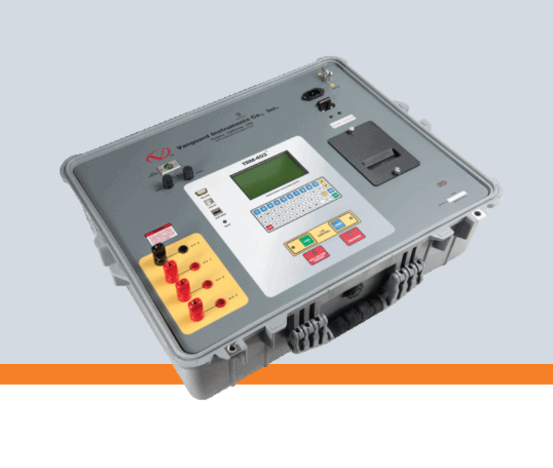 DOBLE TRM-403 40 A three-phase winding resistance meter with demagnetization